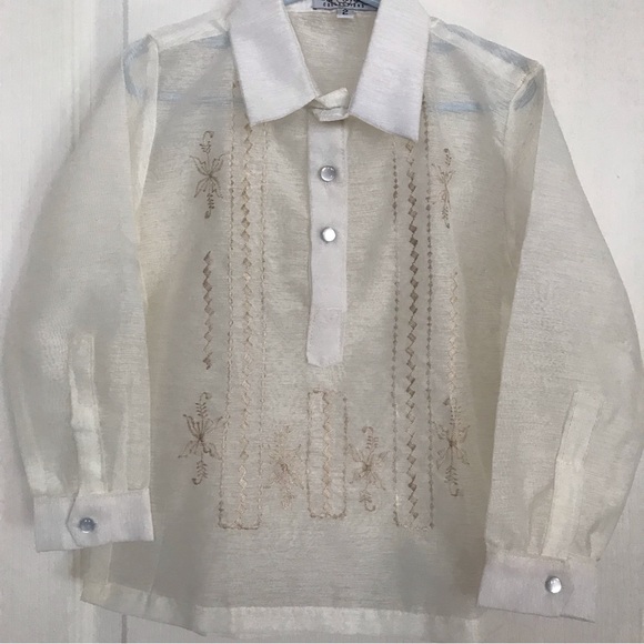 Jusilyn Boys Barong Tagalog size 16, 18 & 20 - Picture 6 of 9
